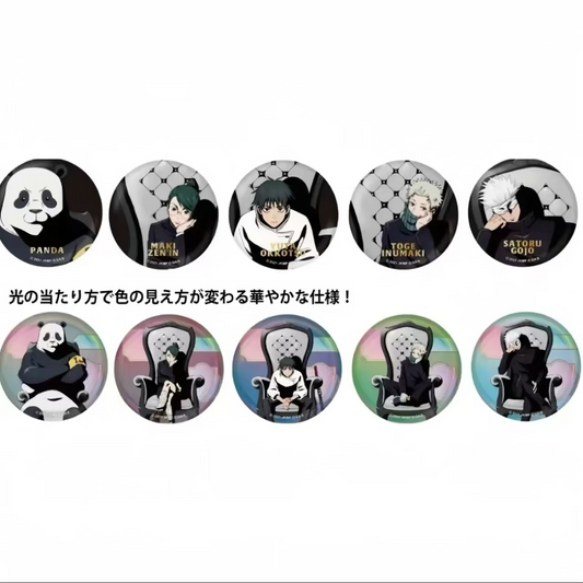 Jujutsu Kaisen White Chair Plaza Dosenabzeichen-Kollektion – Blindbox-Artikel 